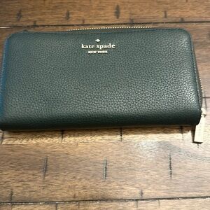 Forest green Kate spade wallet